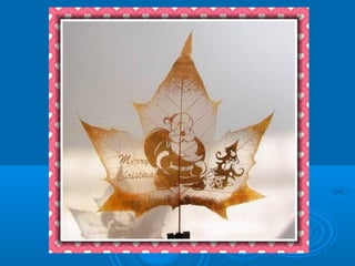 Leaf Carving Art