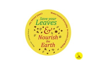 Leaf composters in Use