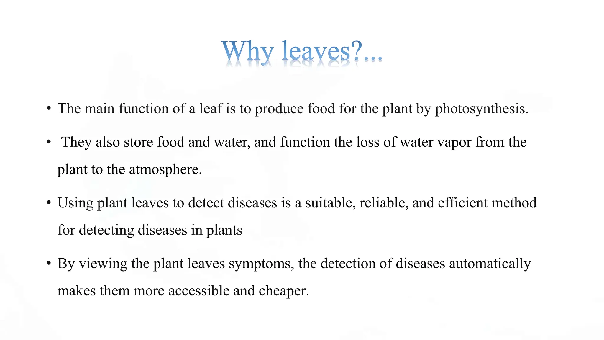 Leaf diseases detection system using machine learning.pptx