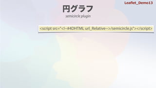 semicircle plugin
<script src=/slideshow/leaflet-64146985/64146985/"<!-- url_Relative-->/semicircle.js"></script>
Lea?et_Demo13
 