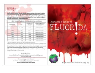 Leaflet ancaman bahaya-fluorida