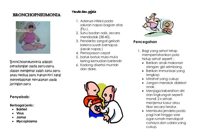 askep lengkap bronchopneumonia pada anak pdf