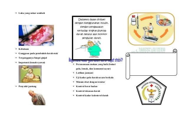 Leaflet diabetes melitus akper muna