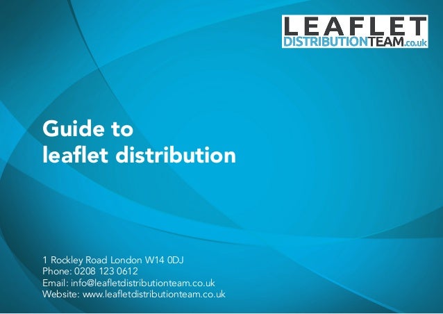 leaflet distribution guide london flyer distribution
