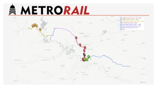 Leaflet JS (GIS) and Capital MetroRail