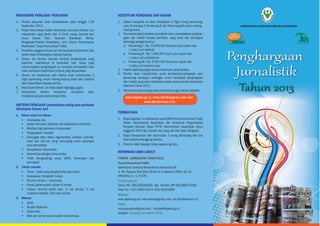 Kompetisi Jurnalistik 2013