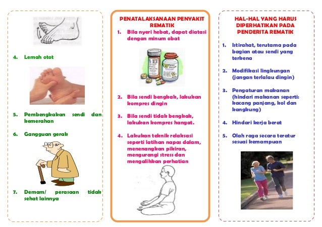 Leaflet penyakit rematik akper muna