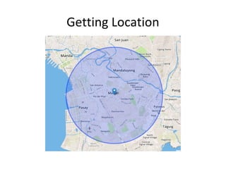 Getting Location
 