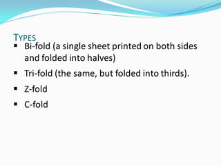 Leaflets and Brochures | PDF