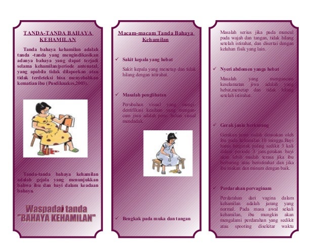 Leaflet tanda