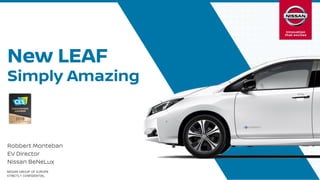 NISSAN GROUP OF EUROPE
STRICTLY CONFIDENTIAL
 