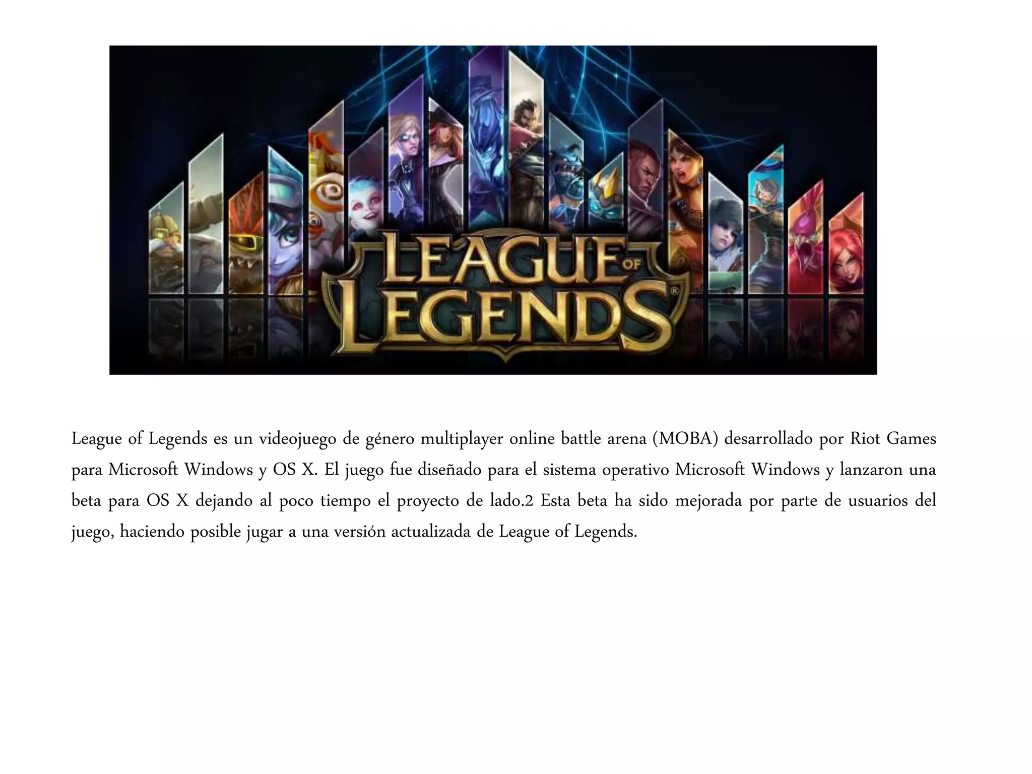 League of legends | PPT