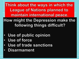 The Great Depression
 