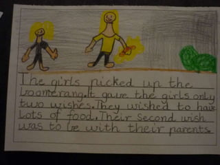 "The Magic Boomerang" by Leah