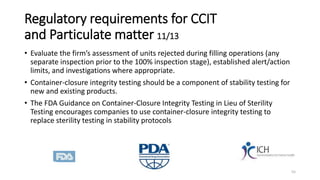 Leak tests in parenteral preparations s majzoob-20-july2015 | PPTX