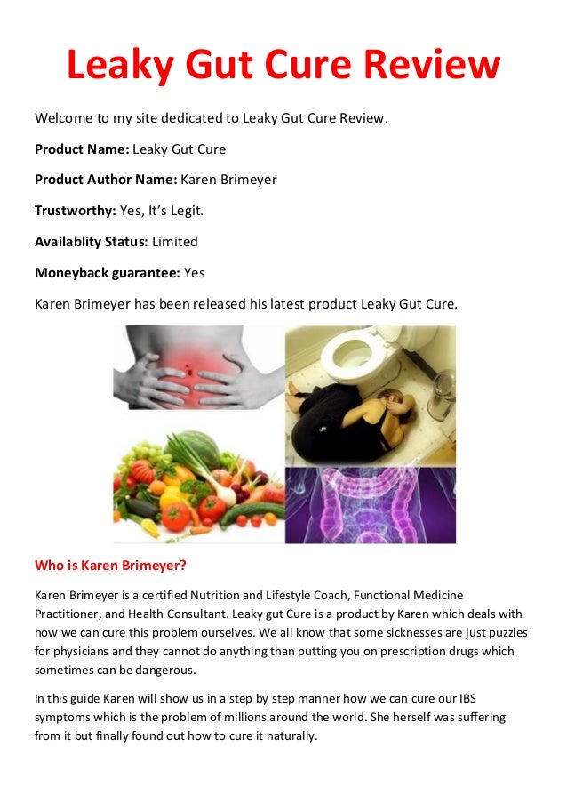 Leaky Gut Cure Review Is it Worth it or Scam?