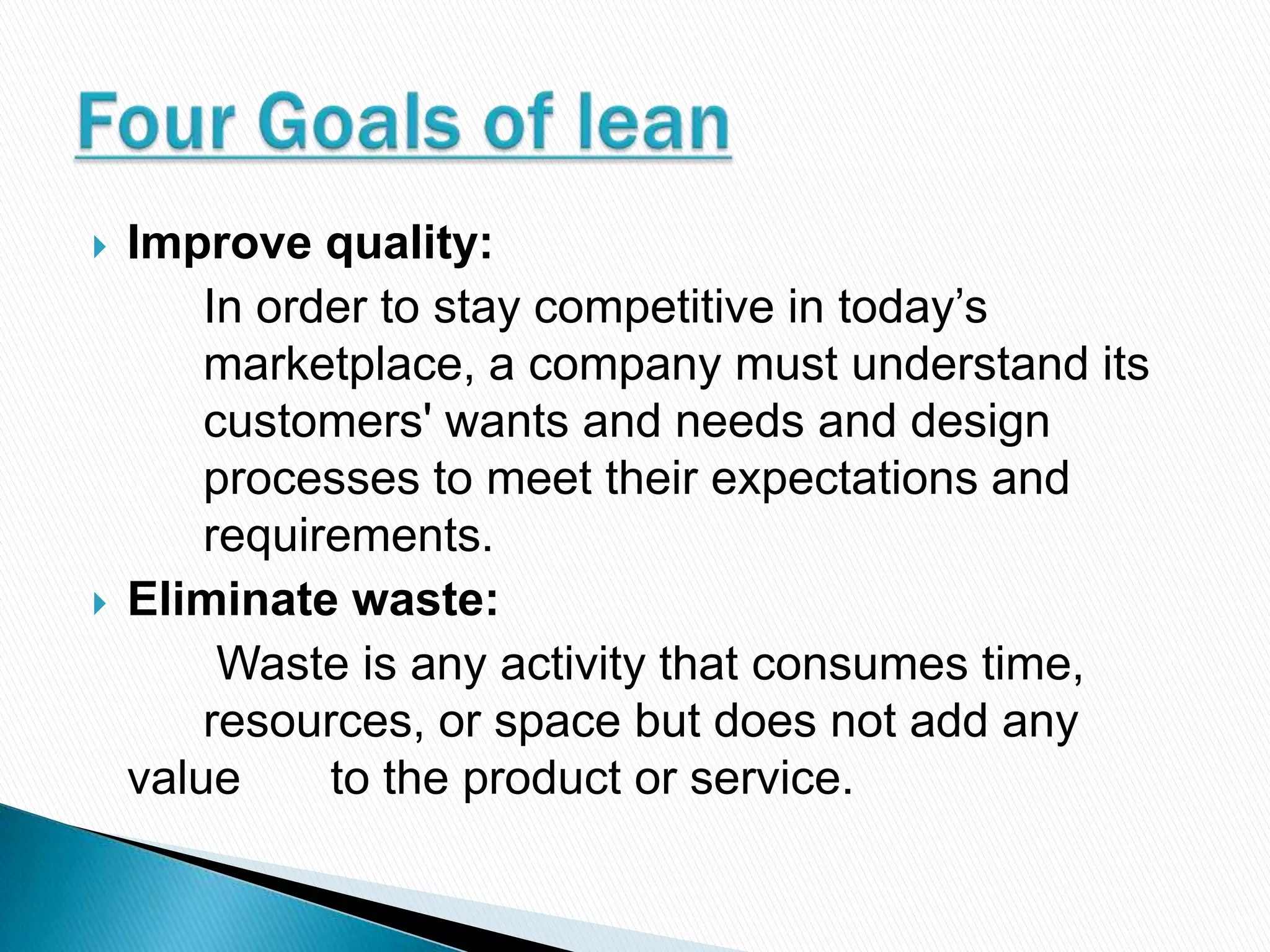 Lean ppt | PPTX