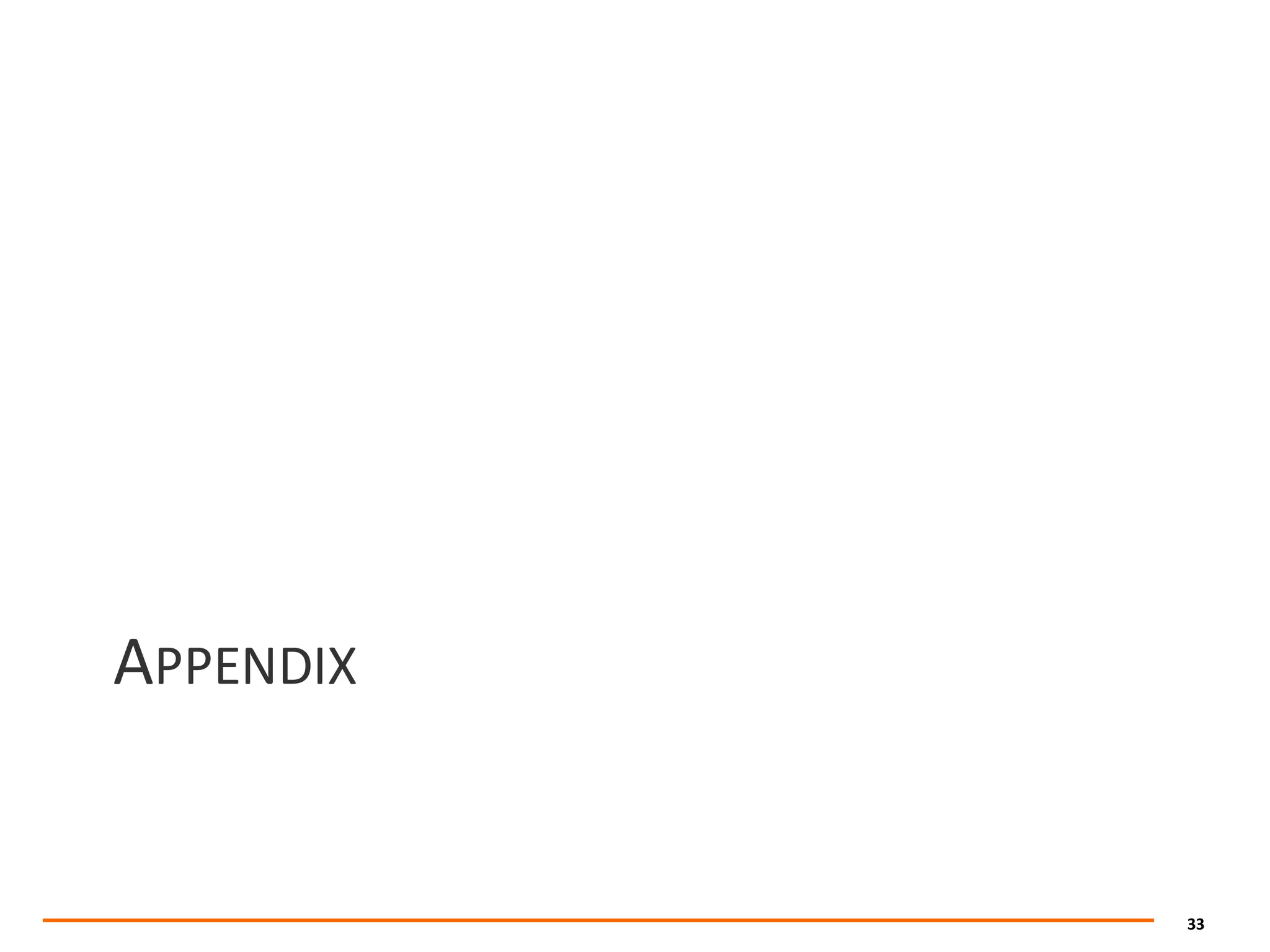 33
APPENDIX
 