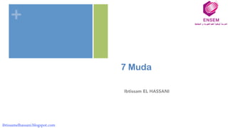 +
7 Muda
Ibtissam EL HASSANI
ibtissamelhassani.blogspot.com
 
