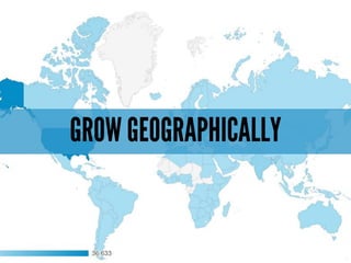 PRODUCT/MARKET FIT
Noteverythingwillbeawinner–iterateandpivotyour
waytoProduct/MarketFit
 