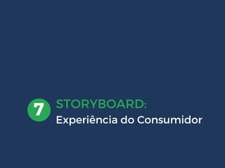 STORYBOARD:
7 Experiência do Consumidor
 