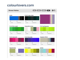 colourlovers.com
 
