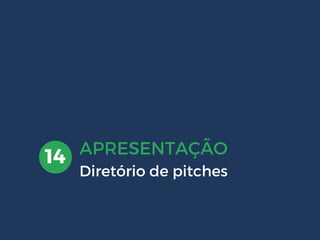 APRESENTAÇÃO14 Diretório de pitches
 