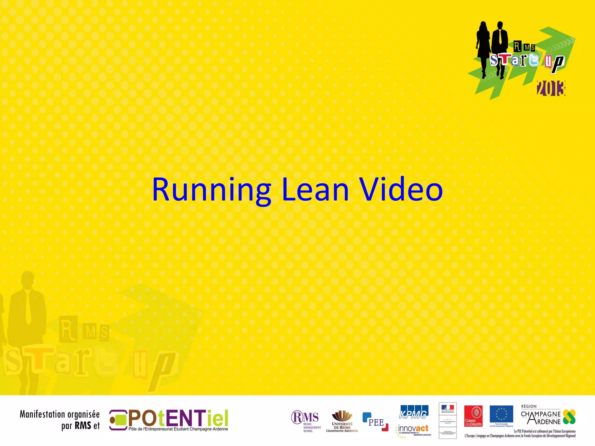 Running Lean Video
 