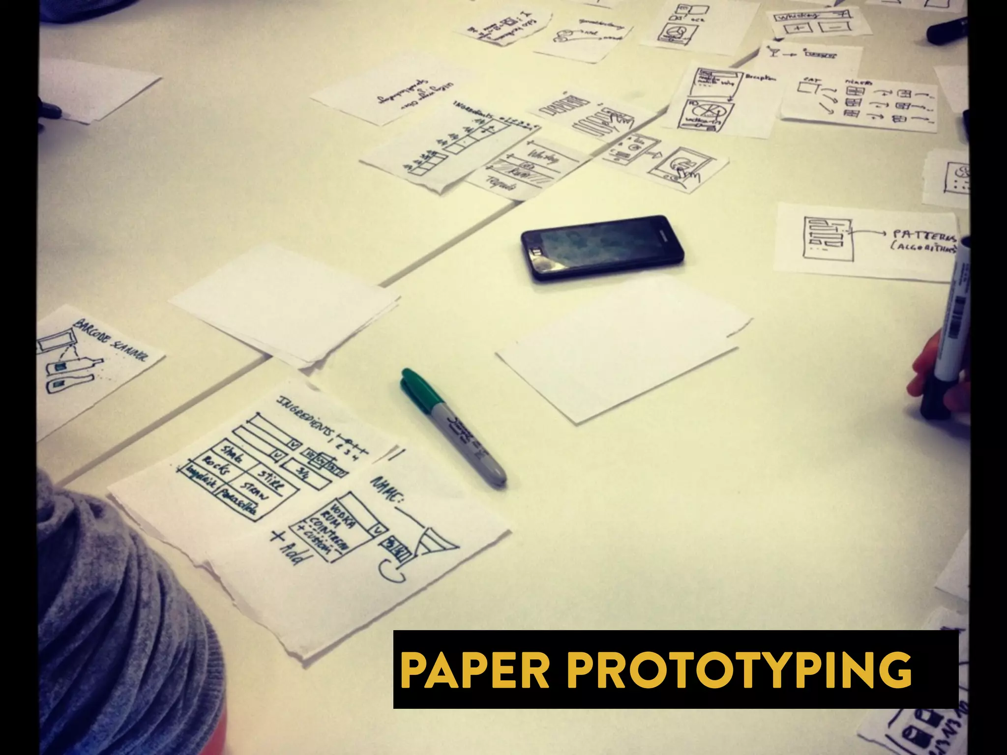 PAPER PROTOTYPING 
 