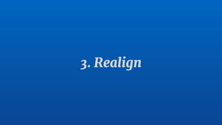 3. Realign 
 