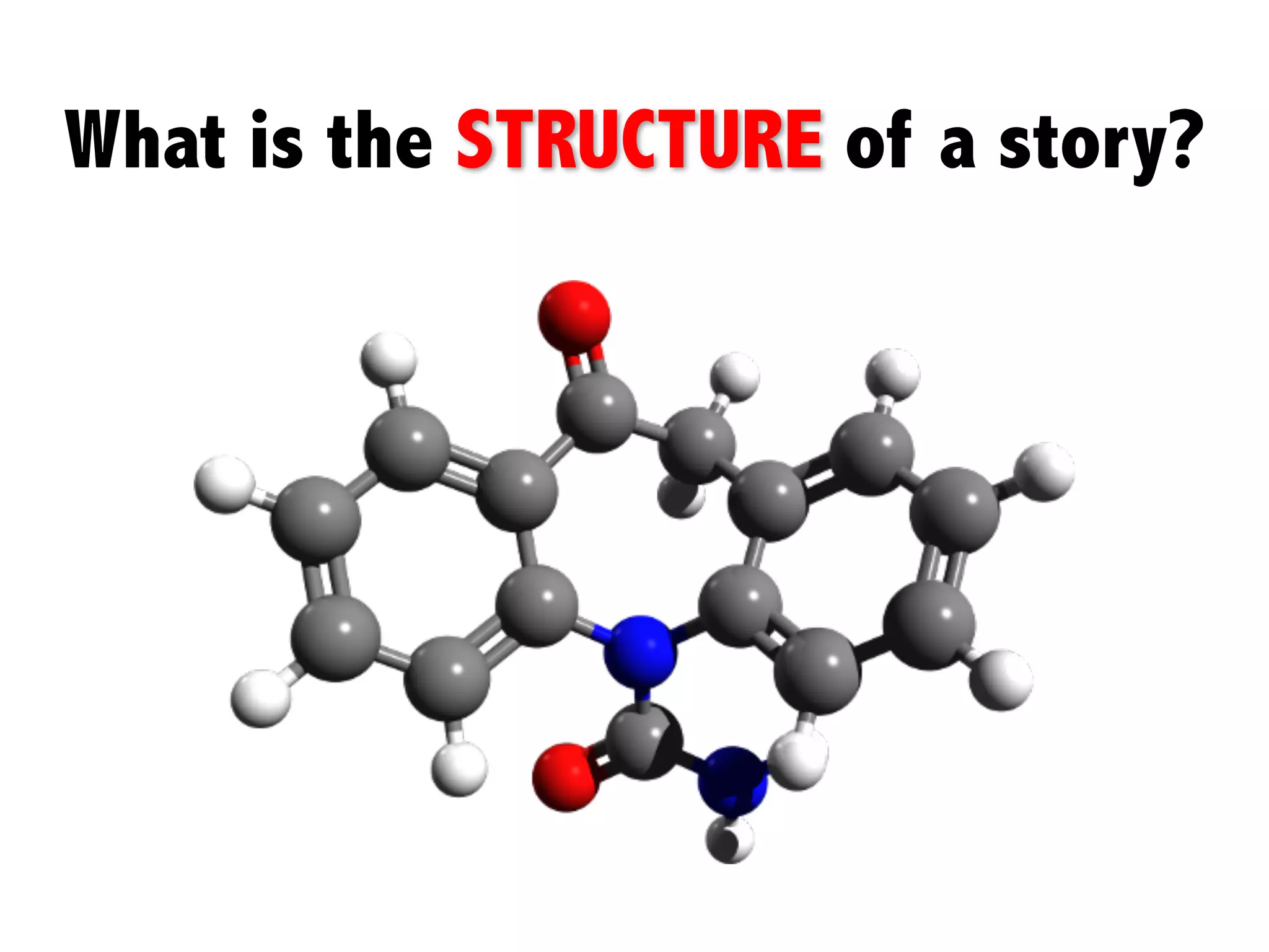 What is the STRUCTURE of a story?
 
