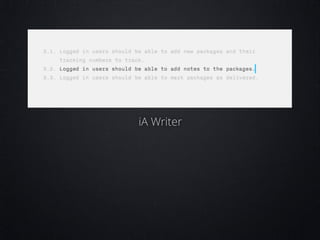 iA Writer

 