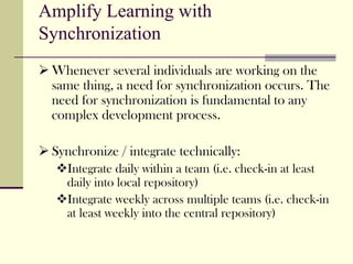 Lean Software Development Presentation