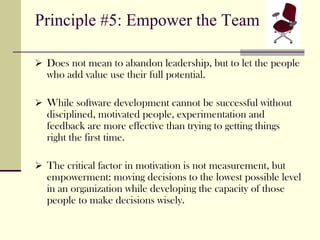 Lean Software Development Presentation