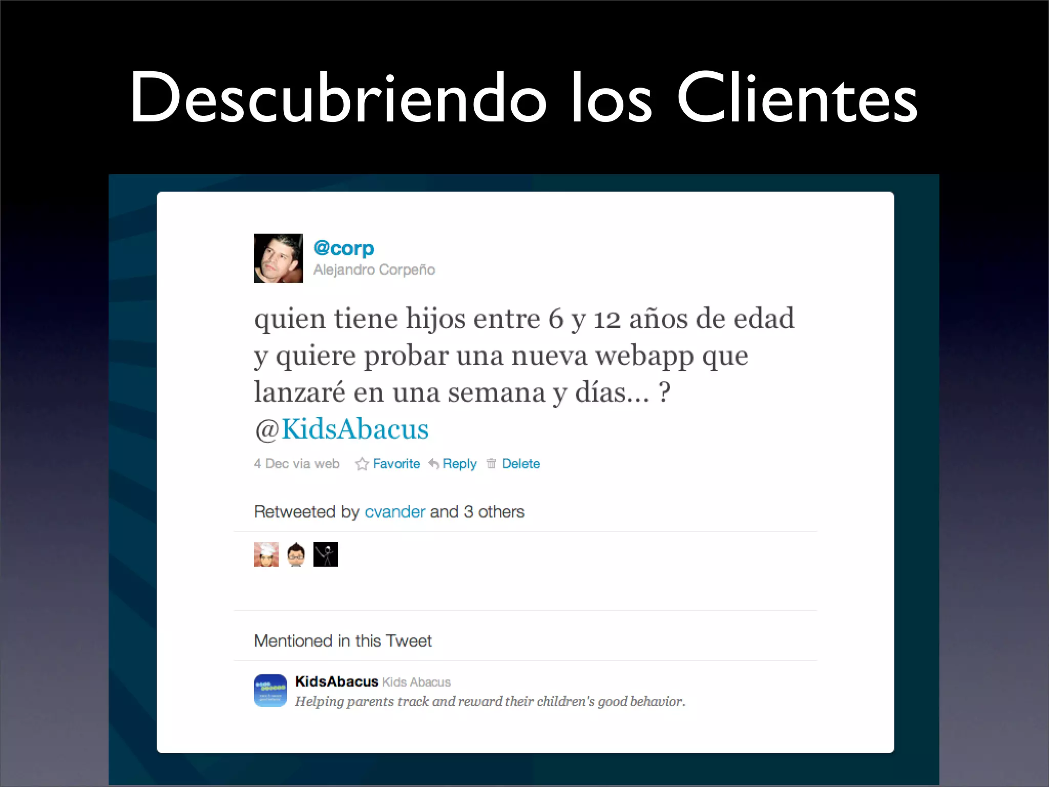 Descubriendo los Clientes
 