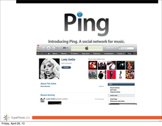 14
Friday, April 26, 13
 