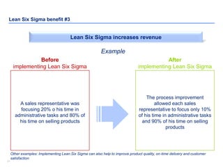 Lean 6 Sigma Training | By ex-Deloitte & McKinsey Consultants | PDF