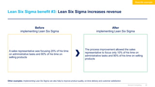 optimizing business efficiency applying lean six sigma... Lean 6 Sigma Toolkit in PowerPoint and Excel | PPTX