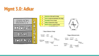 Mgmt 3.0: Adkar
 