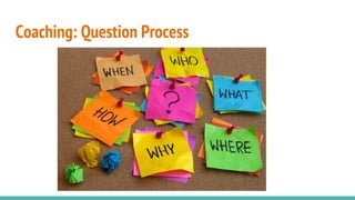 Coaching: Question Process
 