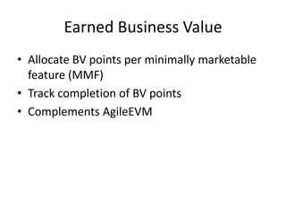 AgileEVM Metrics