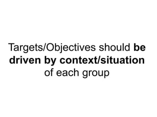 Standardized  scale across company