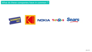 What do these companies have in common ?
@suksr
 