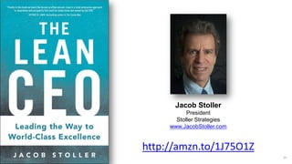Lean and the Corporate Agenda with Guest Jacob Stoller