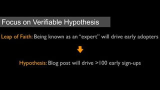 Focus on Verifiable Hypothesis
 