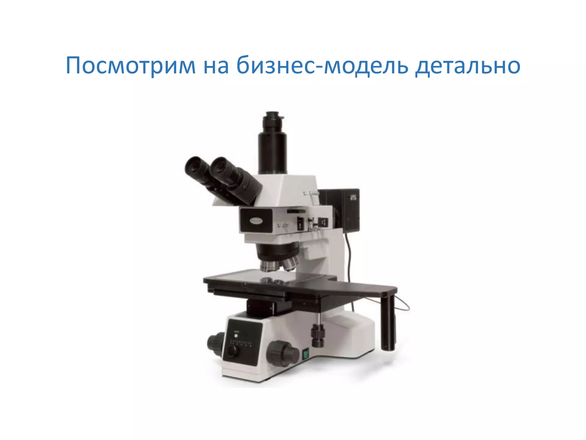 Посмотрим на бизнес-модель детально
 