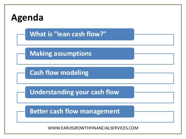 lean cash flow simple steps to better cash management