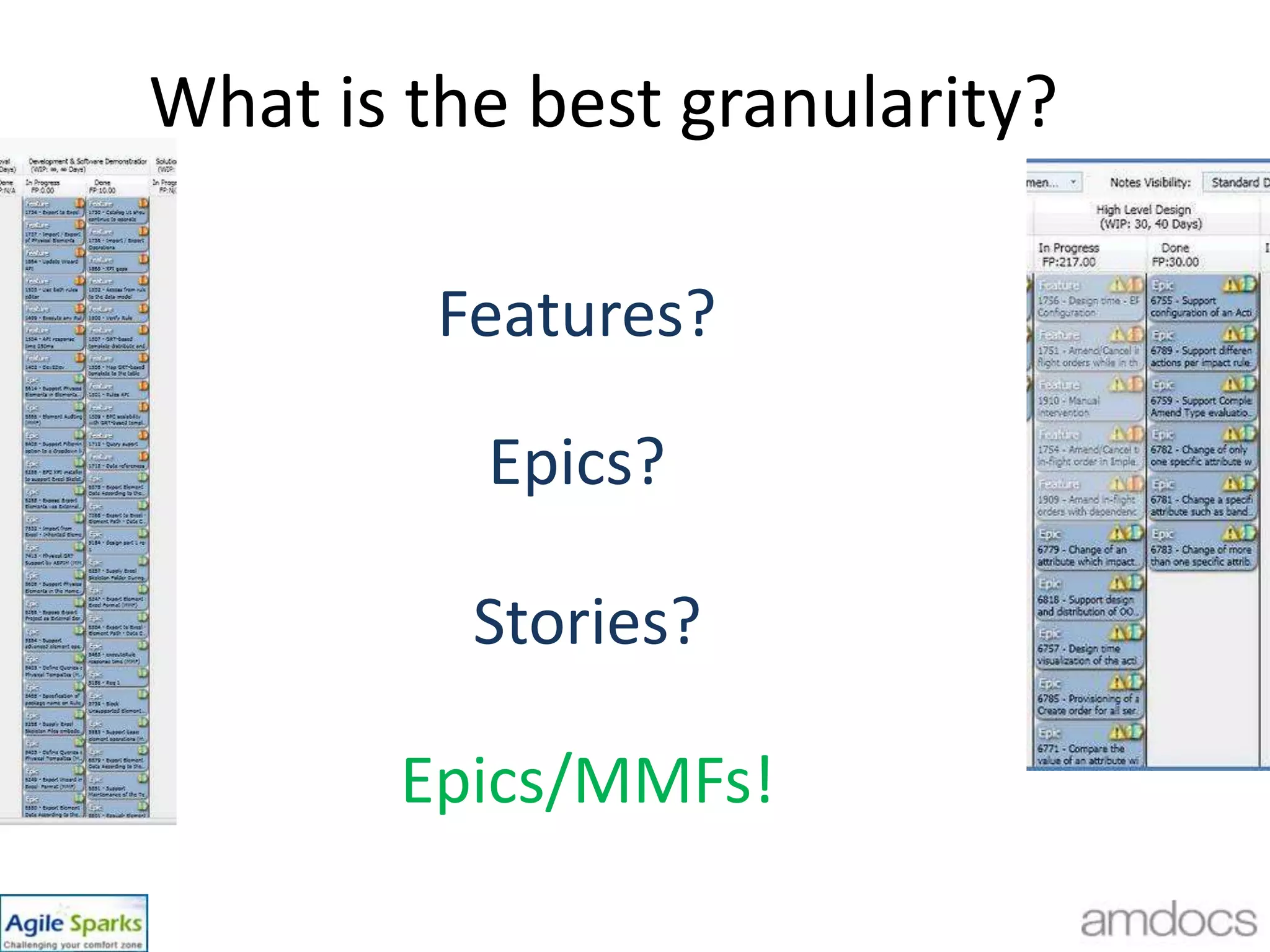 Than became more structured