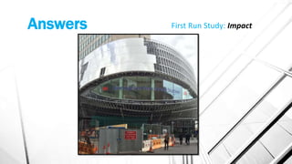 Answers First Run Study: Impact
 