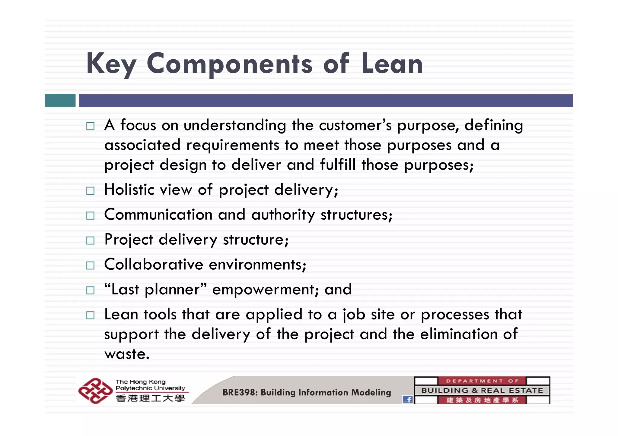 Lean construction & BIM | PDF